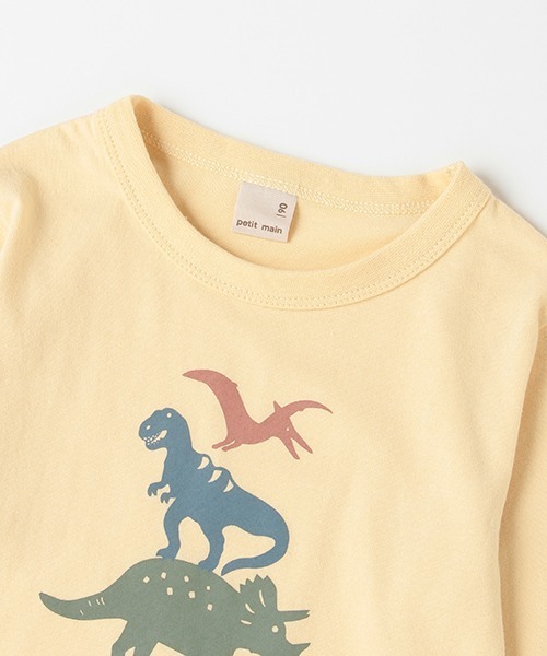 petit main(プティマイン)の「【プティプラ】BOYS長袖セット(Tシャツ/カットソー・キッズ・ブルー/イエロー・90cm/110cm/100cm/120cm/130cm/80cm)」の5枚目の写真