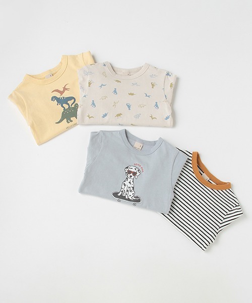 petit main(プティマイン)の「【プティプラ】BOYS長袖セット(Tシャツ/カットソー・キッズ・ブルー/イエロー・90cm/110cm/100cm/120cm/130cm/80cm)」の14枚目の写真