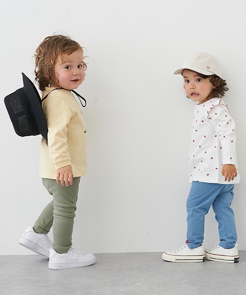 petit main(プティマイン)の「【プティプラ】BOYS長袖セット(Tシャツ/カットソー・キッズ・ブルー/イエロー・90cm/110cm/100cm/120cm/130cm/80cm)」の13枚目の写真