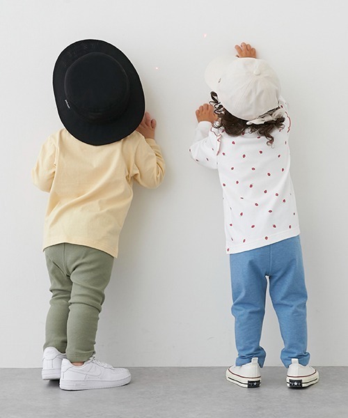 petit main(プティマイン)の「【プティプラ】BOYS長袖セット(Tシャツ/カットソー・キッズ・ブルー/イエロー・90cm/110cm/100cm/120cm/130cm/80cm)」の9枚目の写真