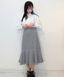 titty&Co. PETIT | 【titty&Co.PETIT】ギンガムマーメイドスカート(スカート)