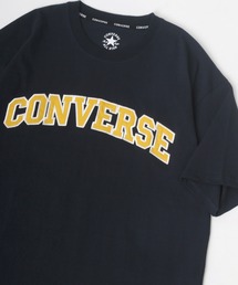 CONVERSE/コンバース ビッグシルエット カレッジロゴ アップリケ刺繍 Tシャツ