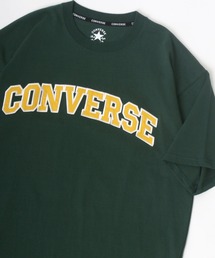 CONVERSE/コンバース ビッグシルエット カレッジロゴ アップリケ刺繍 Tシャツ