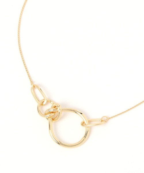LEPSIM（レプシィム）の「アソートショートネックレス　274098（ネックレス・レディース・ゴールド系その他/ゴールド系その他2/ゴールド系その他3・ONE SIZE）」の2枚目の写真