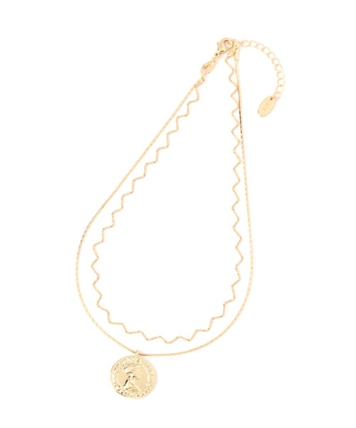 LEPSIM（レプシィム）の「アソートショートネックレス　274098（ネックレス・レディース・ゴールド系その他/ゴールド系その他2/ゴールド系その他3・ONE SIZE）」の4枚目の写真