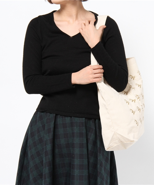 salut!(サリュ!)の「キャンバスエコバッグダーラナホース(エコバッグ/サブバッグ・レディース・ナチュラル・FREE)」の5枚目の写真