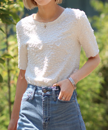 JOINT WORKS | J-シャーリングクロップトップス(Tシャツ/カットソー)