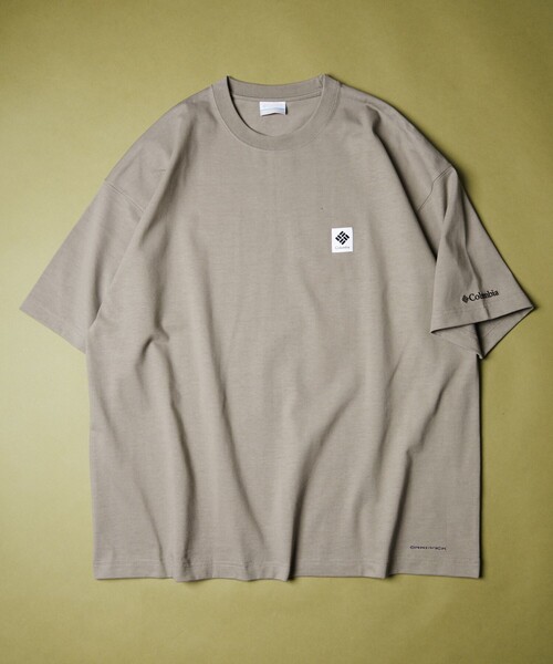 FREAK'S STORE（フリークスストア）の「WEB限定 Columbia/コロンビア インペリアルパーク バックプリントTシャツ/ビッグシルエット/PM0270（Tシャツ/カットソー・メンズ・ブラック/ホワイト系その他/ホワイト/グリーン系その他/ネイビー/グリーン/ベージュ系その他/ブラック系その他・SMALL/X-LARGE/MEDIUM/LARGE）」の17枚目の写真