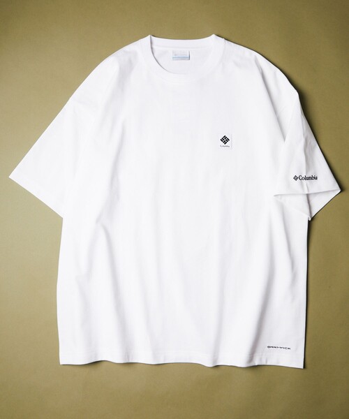 FREAK'S STORE（フリークスストア）の「WEB限定 Columbia/コロンビア インペリアルパーク バックプリントTシャツ/ビッグシルエット/PM0270（Tシャツ/カットソー・メンズ・ブラック/ホワイト系その他/ホワイト/グリーン系その他/ネイビー/グリーン/ベージュ系その他/ブラック系その他・SMALL/X-LARGE/MEDIUM/LARGE）」の21枚目の写真