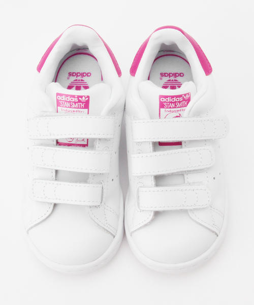 こども ビームス（コドモビームス）の「adidas / STAN SMITH CF I (12～16.5cm)（スニーカー・キッズ・ホワイト/レッド系その他・16.5/15.5/13.5/15 /16/13/14/14.5/12）」の9枚目の写真