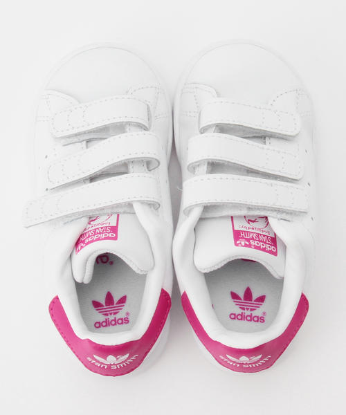 こども ビームス（コドモビームス）の「adidas / STAN SMITH CF I (12～16.5cm)（スニーカー・キッズ・ホワイト/レッド系その他・16.5/15.5/13.5/15 /16/13/14/14.5/12）」の19枚目の写真