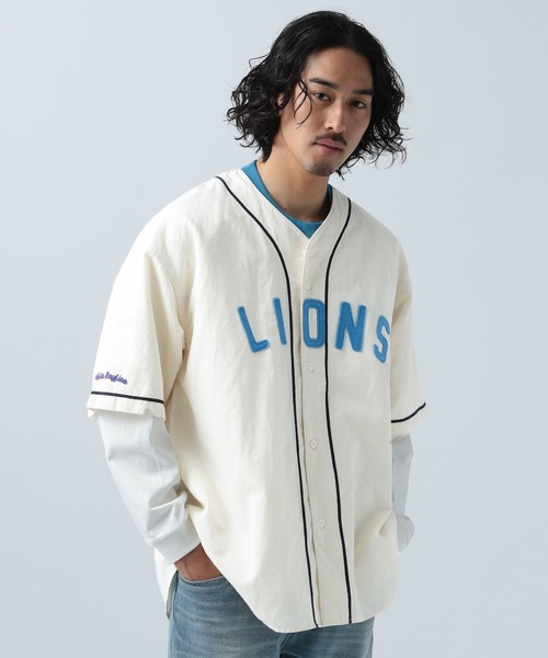 Pacific×Bayflow LIONS ベースボールシャツ BAYFLOW（ベイフロー）の「【Pacific BAYFLOW】チアーシャツ（シャツ