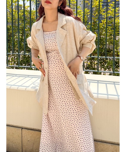 JUMELLE(ジュメロ)の「ヴィンテージフラワードレス(ワンピース・レディース・アイボリー・FREE)」の8枚目の写真