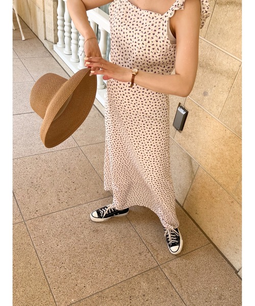 JUMELLE(ジュメロ)の「ヴィンテージフラワードレス(ワンピース・レディース・アイボリー・FREE)」の2枚目の写真