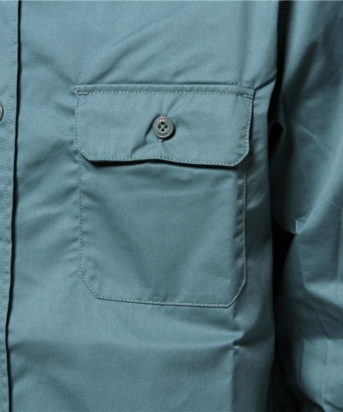 Dickies（ディッキーズ）の「TCツイルアメリカンプリントワークシャツ（シャツ/ブラウス・メンズ・イエロー/グリーン系その他/ブラック/ネイビー・LARGE/MEDIUM/X-LARGE）」の13枚目の写真