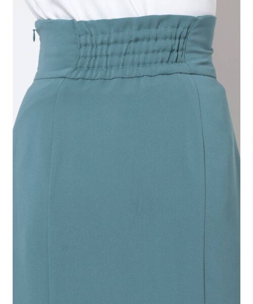 MURUA（ムルーア）の「ドビークロススリットスカート【セットアップ着用可能】（スカート・レディース・ブラック/ベージュ/ブルー・1/2）」の15枚目の写真