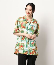 【ROBERT J.CLANCEY/ロバート・ジェイ・クランシー】BROADCLOTH TRADITIONAL ALOHA SHIRT(UN)