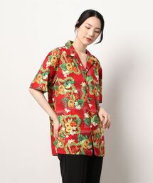【ROBERT J.CLANCEY/ロバート・ジェイ・クランシー】BROADCLOTH TRADITIONAL ALOHA SHIRT(UN)