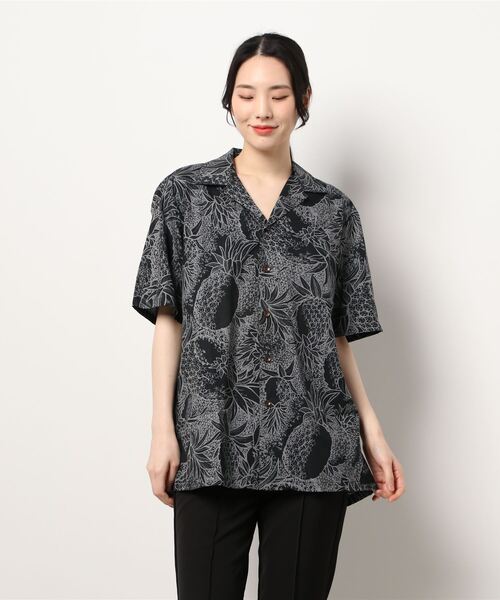 tone（トーン）の「【ROBERT J.CLANCEY/ロバート・ジェイ・クランシー】BROADCLOTH TRADITIONAL ALOHA SHIRT(UN)（シャツ/ブラウス・レディース・その他1/その他2/その他3/その他4/その他5/その他6/その他7/その他8/その他9/その他10/その他11/その他12/その他13/その他15/その他16/その他17/その他18・SMALL/MEDIUM/LARGE）」の6枚目の写真
