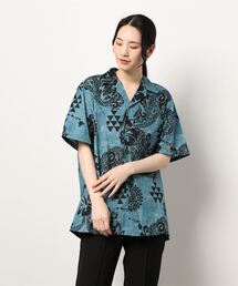 【ROBERT J.CLANCEY/ロバート・ジェイ・クランシー】BROADCLOTH TRADITIONAL ALOHA SHIRT(UN)