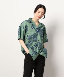 【ROBERT J.CLANCEY/ロバート・ジェイ・クランシー】BROADCLOTH TRADITIONAL ALOHA SHIRT(UN)