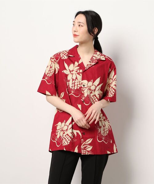 tone（トーン）の「【ROBERT J.CLANCEY/ロバート・ジェイ・クランシー】BROADCLOTH TRADITIONAL ALOHA SHIRT(UN)（シャツ/ブラウス・レディース・その他1/その他2/その他3/その他4/その他5/その他6/その他7/その他8/その他9/その他10/その他11/その他12/その他13/その他15/その他16/その他17/その他18・SMALL/MEDIUM/LARGE）」の15枚目の写真