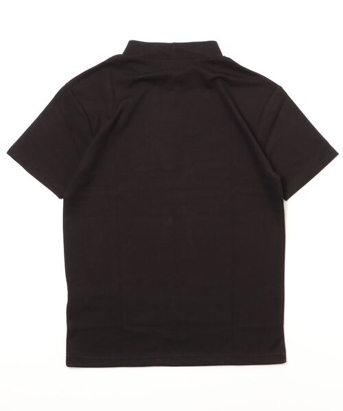 Beno(ビーノ)の「COOLダンボール モックネック TEE(Tシャツ/カットソー・メンズ・ホワイト/チャコールグレー/ライトグレー/ブラック/パープル/マスタード/ブルーグリーン/ライトベージュ・M/L)」の9枚目の写真
