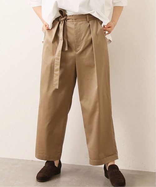 近年モデル　ジャーナルスタンダードラックス　シャンブレーツイル テーパーPT JOURNAL STANDARD LUXE（ジャーナルスタンダード ラックス）の
