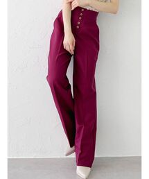 RESEXXY | フロントボタンストレートパンツ(その他パンツ)