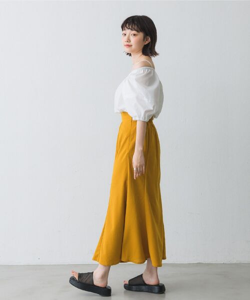 RETRO GIRL(レトロガール)の「2WAYスクエアBL(シャツ/ブラウス・レディース・ブラック/オフホワイト/グリーン系その他/ブルー系その他・FREE)」の10枚目の写真