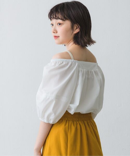 RETRO GIRL(レトロガール)の「2WAYスクエアBL(シャツ/ブラウス・レディース・ブラック/オフホワイト/グリーン系その他/ブルー系その他・FREE)」の17枚目の写真