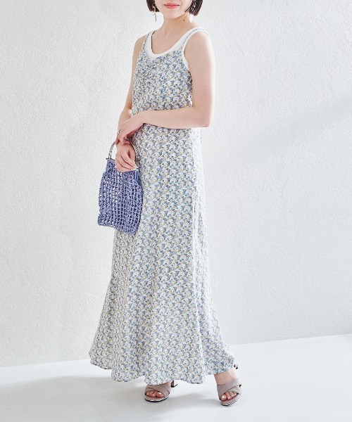 acro（アクロ）の「セットアップボレロ付きワンピース/AC1431（ワンピース・レディース・パープル/ブルー・ﾌﾘ-）」の18枚目の写真