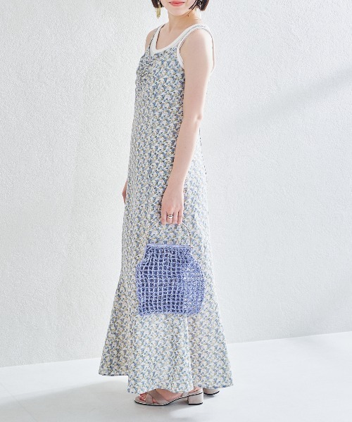 acro（アクロ）の「セットアップボレロ付きワンピース/AC1431（ワンピース・レディース・パープル/ブルー・ﾌﾘ-）」の19枚目の写真