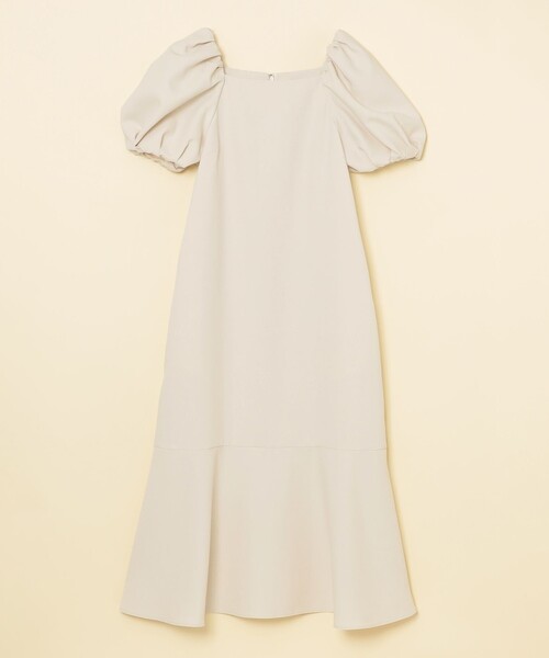 CB CRESTBRIDGE ホワイト 半袖 Aライン ワンピースM CB CRESTBRIDGE ホワイト 半袖 Aライン ワンピースM