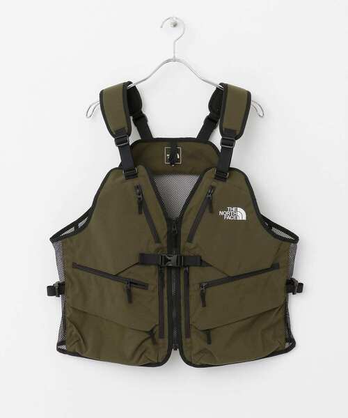 THE NORTH FACE（ザノースフェイス）の「THE NORTH FACE　GEAR MESH VEST（ベスト・メンズ・ブラック/オリーブ・MEDIUM）」の15枚目の写真