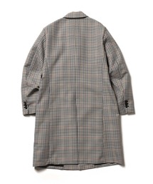 MR.OLIVE チェック　チェスターコート　サイズL グリーン　ネイビー MR.OLIVE チェック チェスターコート サイズL グリーン ネイビー