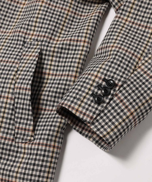 MR.OLIVE(ミスターオリーブ)の「ヴァレンシア チェック / チェスターコート(チェスターコート・メンズ・ホワイト系その他/オレンジ・SMALL/MEDIUM/LARGE)」の6枚目の写真