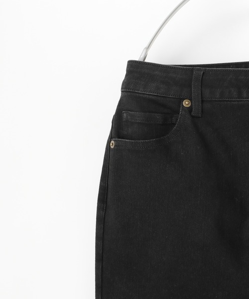 Honeys(ハニーズ)の「デニムスキニー(股下70cm)(デニムパンツ・レディース・ブラック/ライトインディゴブルー/ワンウォッシュ・LL/SS/S/M/L)」の7枚目の写真