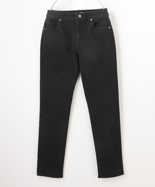 Honeys(ハニーズ)の「デニムスキニー(股下70cm)(デニムパンツ・レディース・ブラック/ライトインディゴブルー/ワンウォッシュ・LL/SS/S/M/L)」の8枚目の写真