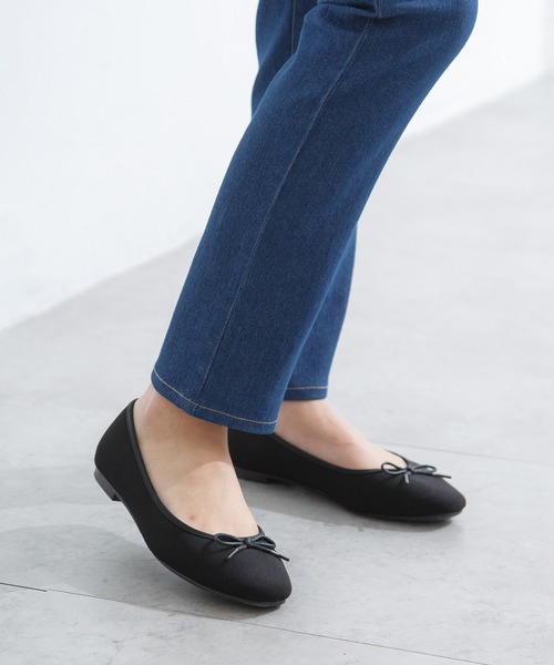 Honeys(ハニーズ)の「デニムスキニー(股下70cm)(デニムパンツ・レディース・ブラック/ライトインディゴブルー/ワンウォッシュ・LL/SS/S/M/L)」の15枚目の写真