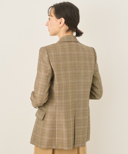 ANAYI（アナイ）の「グレンオーバーチェックダブル ジャケット
