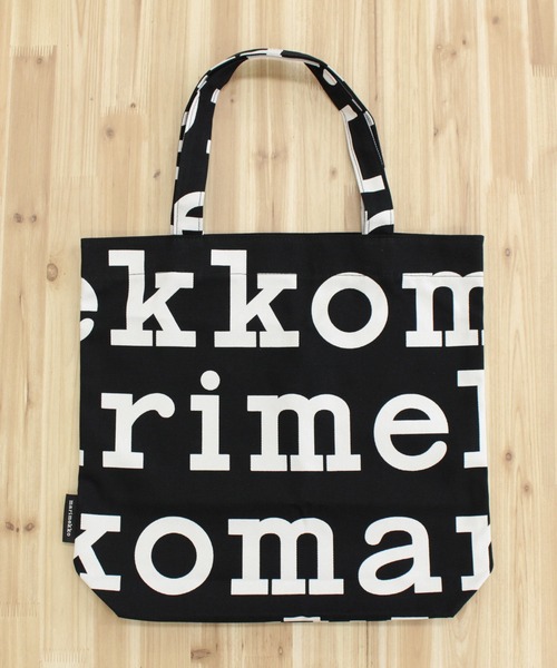 marimekko（マリメッコ）の「NOTKO LOGO トートバッグ（トートバッグ