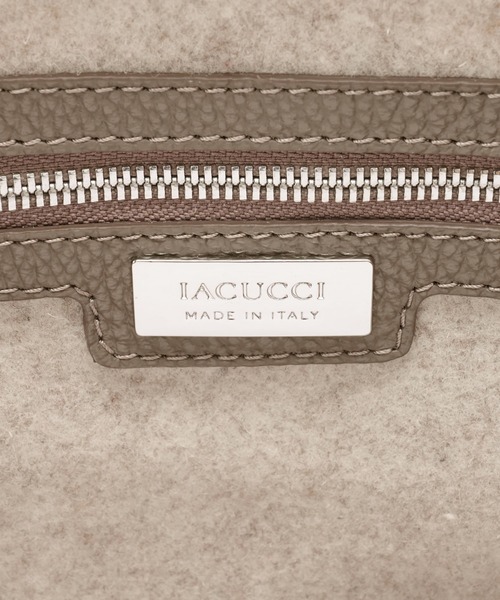 IACUCCI（イアクッチ）の「ソルベット M FELTRO MONOREWOOLY（トートバッグ・レディース・グレー/ベージュ系その他・FREE）」の15枚目の写真