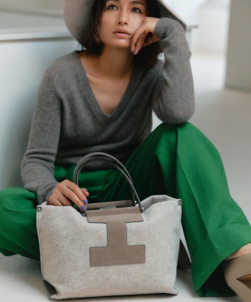 ソルベット M FELTRO MONOREWOOLY】イアクッチ