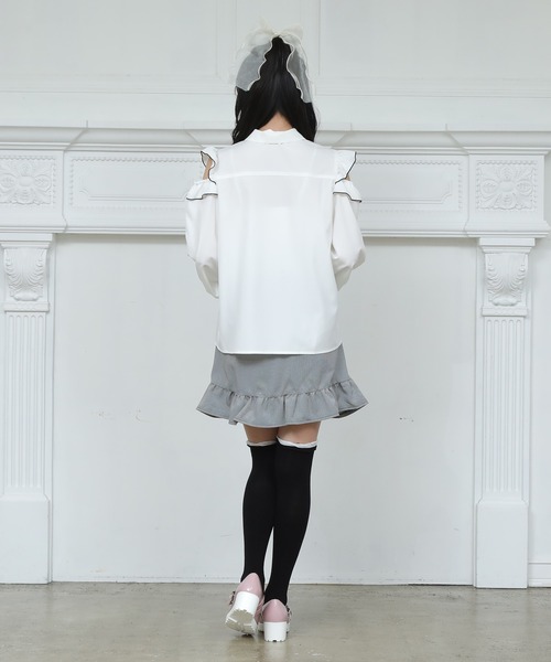 PINKHUNT（ピンクハント）の「PINKHUNT くしゅくしゅギャザースカート 7210K（スカート・キッズ・ブラウン/ブラック・130cm/150cm/140cm/160cm/120cm）」の6枚目の写真