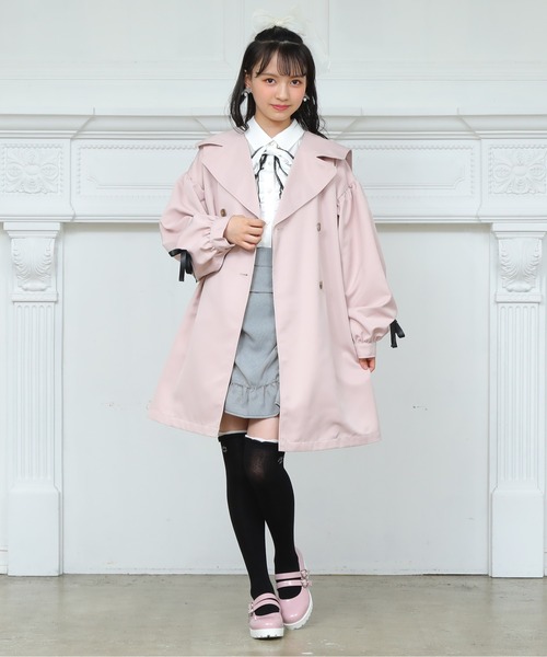 PINKHUNT（ピンクハント）の「PINKHUNT くしゅくしゅギャザースカート 7210K（スカート・キッズ・ブラウン/ブラック・130cm/150cm/140cm/160cm/120cm）」の7枚目の写真