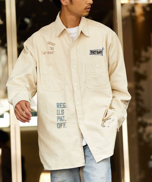 PAYDAY(ペイデイ)の「PAY DAY/ペイデイ SP MEMORIAL SHT/メモリアルシャツ(シャツ/ブラウス・メンズ・オフホワイト・LARGE/SMALL/MEDIUM)」の14枚目の写真