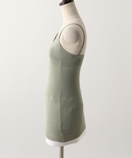 emily品 nakes/ネイクス】V Neck Knit Bra Tank◇（タンクトップ