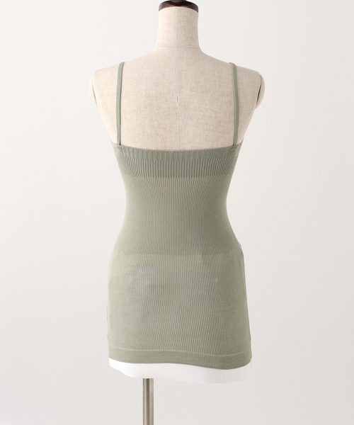 【NAKES /ネイクス】 BRA タンクトップ 15,400円 nakes/ネイクス】V Neck Knit Bra Tank◇（タンクトップ