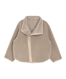 LAGUNAMOON | リバーシブルボアショートブルゾン(ブルゾン)